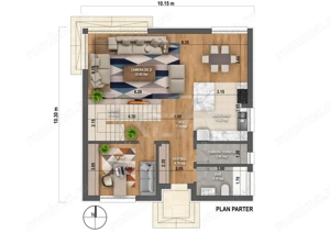 Vila 4 Camere + 2 Locuri de Parcare Corbeanca - imagine 15