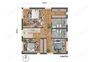 Vila 4 Camere + 2 Locuri de Parcare Corbeanca - imagine 16