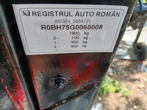 Vand remorcă transport animale  - imagine 3