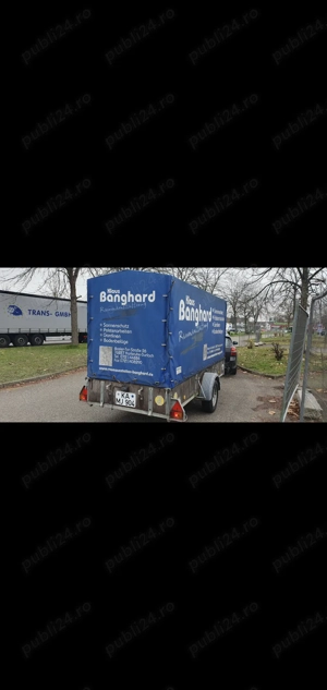 Remorca Auto 1300 kg ,Cu sistem frânare  - imagine 7