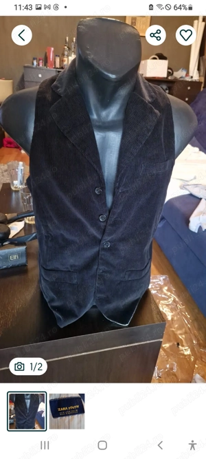 Vestă bărbați Zara