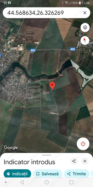 Afumați Surlari 5000 mp zona Grădini langa Lac Mostiștea  - imagine 6