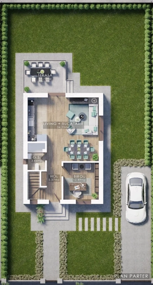 Locuinta Individuala P+1 In Complex Rezidential Cernica - Balaceanca - imagine 6