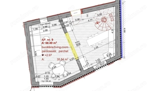 Apartament la cheie cu 2 camere constructie noua zona Centrul Istoric - imagine 3