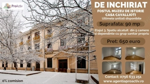 Spatiu pentru birouri, Centru, 90 mp