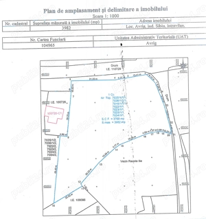Teren intravilan 2000-3000 mp de vânzare în Avrig, Sibiu