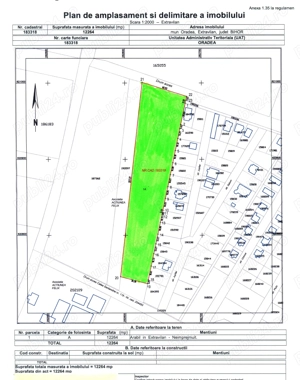 Teren extravilan Oradea 12264 MP langa Calea Santandrei, str Jupiter - imagine 6