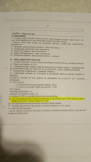 1000 mp teren intravilan, Faleza Tuzla - imagine 9