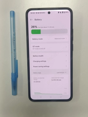 Realme GT 7 PRO gray, Snapdragon 8 Elite, 12GB RAM, 256GB storage
