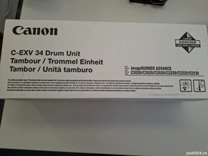 Canon C-EXV 34 Drum Unit   Sigilat, Original   Preț Bun!