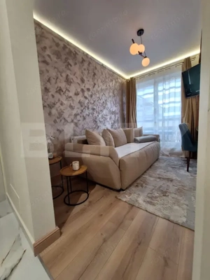 Apartament 2 camere Lux, ultrafinisat, mobilat complet, terasa 12mp, la cheie. - imagine 9