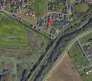 Teren 521mp, cartier nou, aproape de canalul Bega, Ghiroda