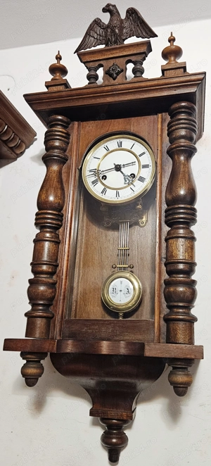 Ceas de perete cu pendula Friedrich Mauthe