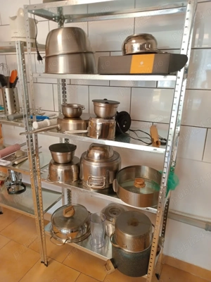 Vând rafturi otel galvanizat 