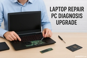 Servicii IT, diagnosticare si reparare PC   laptop, clonare HDD, etc.