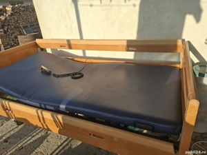 pat pentru persoane imobilizata cu telecomanda. Bonus saltea antiescare 
