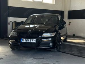 BMW Seria 318d E90 Facelift, Piele, Navigatie, Clima, RAR efectuat, Scaune incalzite, Pilot automat - imagine 7