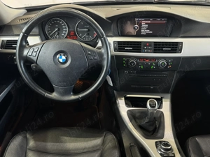 BMW Seria 318d E90 Facelift, Piele, Navigatie, Clima, RAR efectuat, Scaune incalzite, Pilot automat - imagine 4