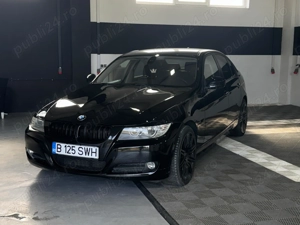 BMW Seria 318d E90 Facelift, Piele, Navigatie, Clima, RAR efectuat, Scaune incalzite, Pilot automat - imagine 5