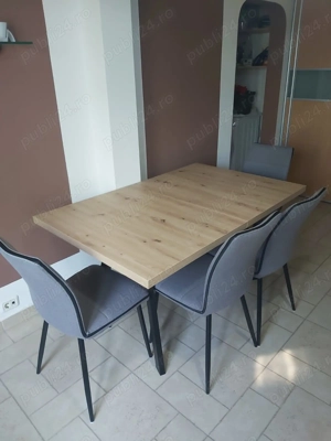 Masa plus 4 scaune