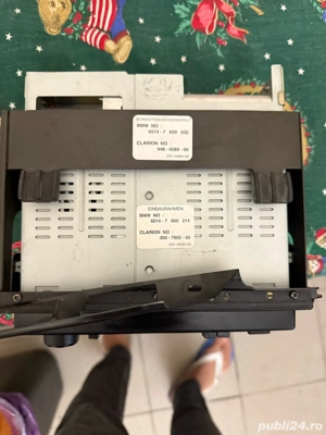 Radiocasetofon original BMW Business RDS   OEM, funcțional - imagine 3