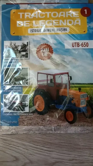 Macheta Auto Tractor UTB-650 Scara 1:43
