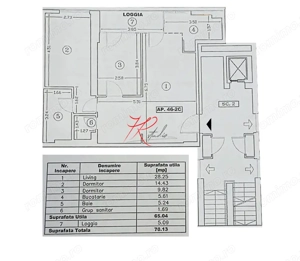 Vanzare apartament 3 camere Calarasi, Mobilat - imagine 3