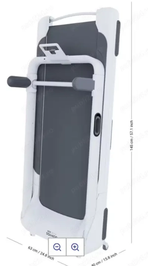 Bandă de alergat INITIAL RUN NOUA Conectată 12 km h 45 x 120cm - imagine 2