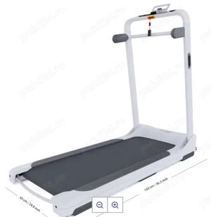 Bandă de alergat INITIAL RUN NOUA Conectată 12 km h 45 x 120cm - imagine 3