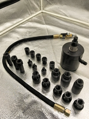 Set pneumatic extractie injectoare diesel Haina 21 piese 579 lei - imagine 5