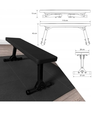 Banca dreaptă pliabilă pentru piept  - imagine 4