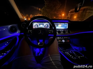 Mercedes E200 Avantgarde Virtual Cockpit Camere 360 Iluminat Ambiental Carplay - imagine 9