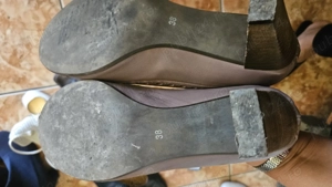 Pantofi damă piele roz pudră marimea 38