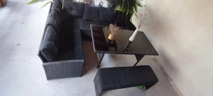 Mobilier terasă, colțar, băncuță si masa. - imagine 2