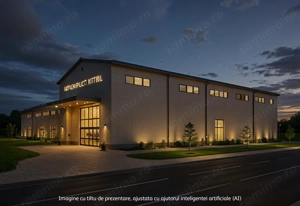 Ultimul lot   Teren industrial de vanzare pentru hale langa A0   Bragadiru