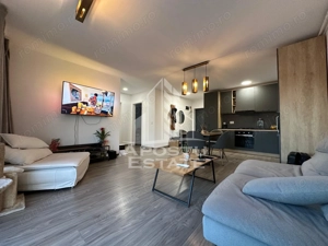 Penthouse cu 3 camere si 2 bai complet mobilat si utilat in Braytim.