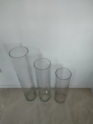 Cilindrii sticla florarie set 16 buc