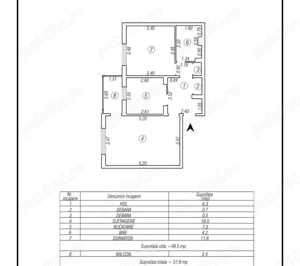 Apartament 2 camere confort zero Inel 2, str. Soveja