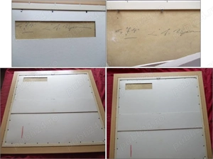 Leon Alexandru Biju   Natura statica (1969)   dimensiuni mari (lucrare facuta inainte de-a muri) - imagine 5