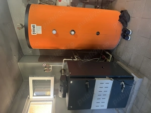 Centrala pe lemne cu gazeifere și putere feroli de 1000l