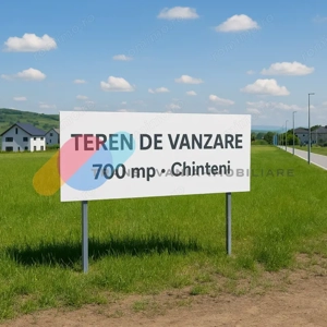 Teren de 700 mp cu PUZ aprobat – Chinteni