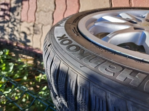 Fiat sedici,Suzuki sx4,Seț jante alu cu anvelope Hankook - imagine 2