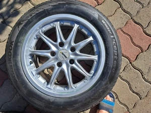 Fiat sedici,Suzuki sx4,Seț jante alu cu anvelope Hankook - imagine 4