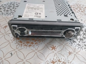 Radio casetofon auto Panasonic MP3, seria 1113872, alimentare sursa 12 V, iesire 200 W