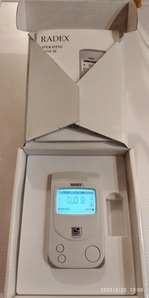 Contor Geiger Detector Radiatii Nucleare RADEX RD 1503   QUARTA-RAD SUA - imagine 2