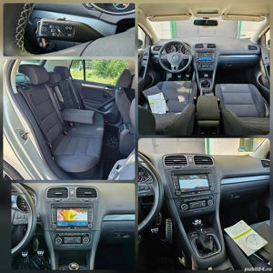 VW Golf 6 1.4TSI Navigatie SenzoriParcare Bluethoot CamerăMarșarier ImportGermania Euro5  - imagine 19