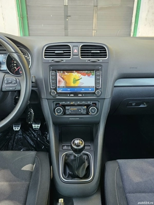 VW Golf 6 1.4TSI Navigatie SenzoriParcare Bluethoot CamerăMarșarier ImportGermania Euro5  - imagine 9