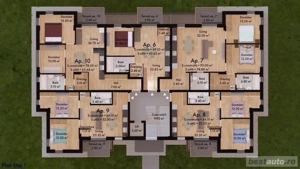 Apartamente noi de vânzare cu 2 și 3 camere într-un Complex Rezidential nou! TVA inclus! - imagine 5