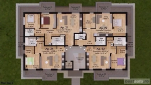 Apartamente noi de vânzare cu 2 și 3 camere într-un Complex Rezidential nou! TVA inclus! - imagine 7