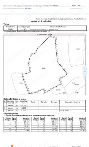 Pasune in suprafata de 12.5 ha in zona Botos, Fundu Moldovei